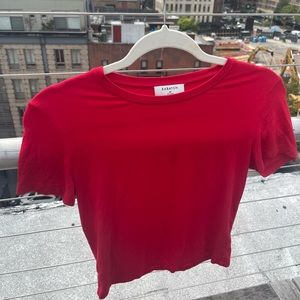 Aritzia red tee